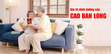 Giá trị dinh dưỡng của cao ban long